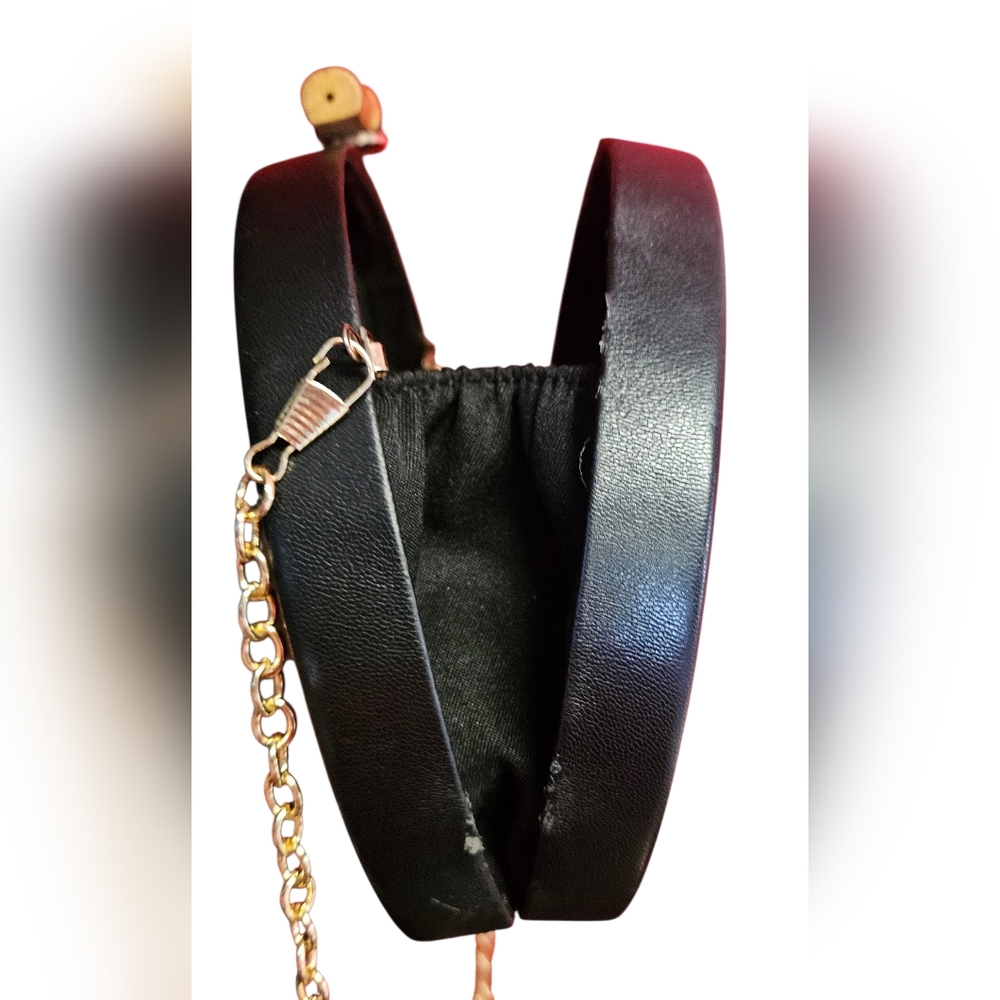 Collectif Tropical Tiki Lounge Cruiser Clutch Crossbody Vacation Purse in Black - Picture 15 of 16